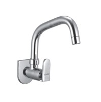 Sink Cock Swinging "Ext" Spout with Flange Wall Mounted - Antik 139