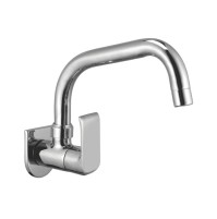 Sink Cock Swinging "Ext" Spout with Flange Wall Mounted - Bold 139