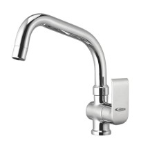 Sink Cock Swinging "Ext" Spout Table Mounted - Bold 141