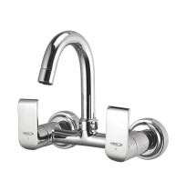 Sink Mixer With Swinging Spout Wall Mounted - Bold 147