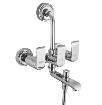 Wall Mixer 3-in-1 Arrangement for Over Head & Hand Shower - Bold 163