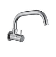 Sink Cock Swinging "Ext" Spout with Flange Wall Mounted - Flora 139