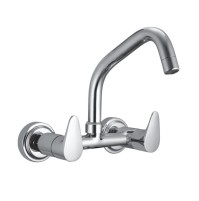 Sink Mixer With Swinging Ext. Spout Wall Mounted - Volta 151
