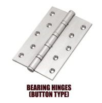 100x75x4MM - Bearing Hinges Button Thickness