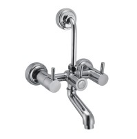 Wall Mixer With "L" Bend Arrangement For Over Head Shower - Flora 161