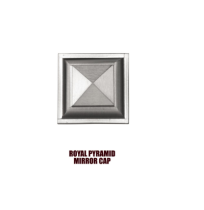 25MM Royal Pyramid Mirror Cap