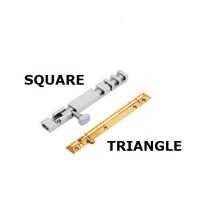 18 Inch Triangle Polo Square  Tower Bolt