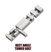 6 Inch Pyramid and Rectangle Tower Bolt