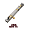 18 Inch Triangle Polo Square  Tower Bolt